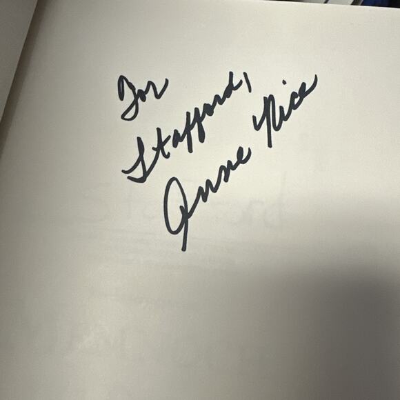 Signed  Anne Rice “Memnoch the Devil” 1st Edition  Rare - Picture 2 of 6